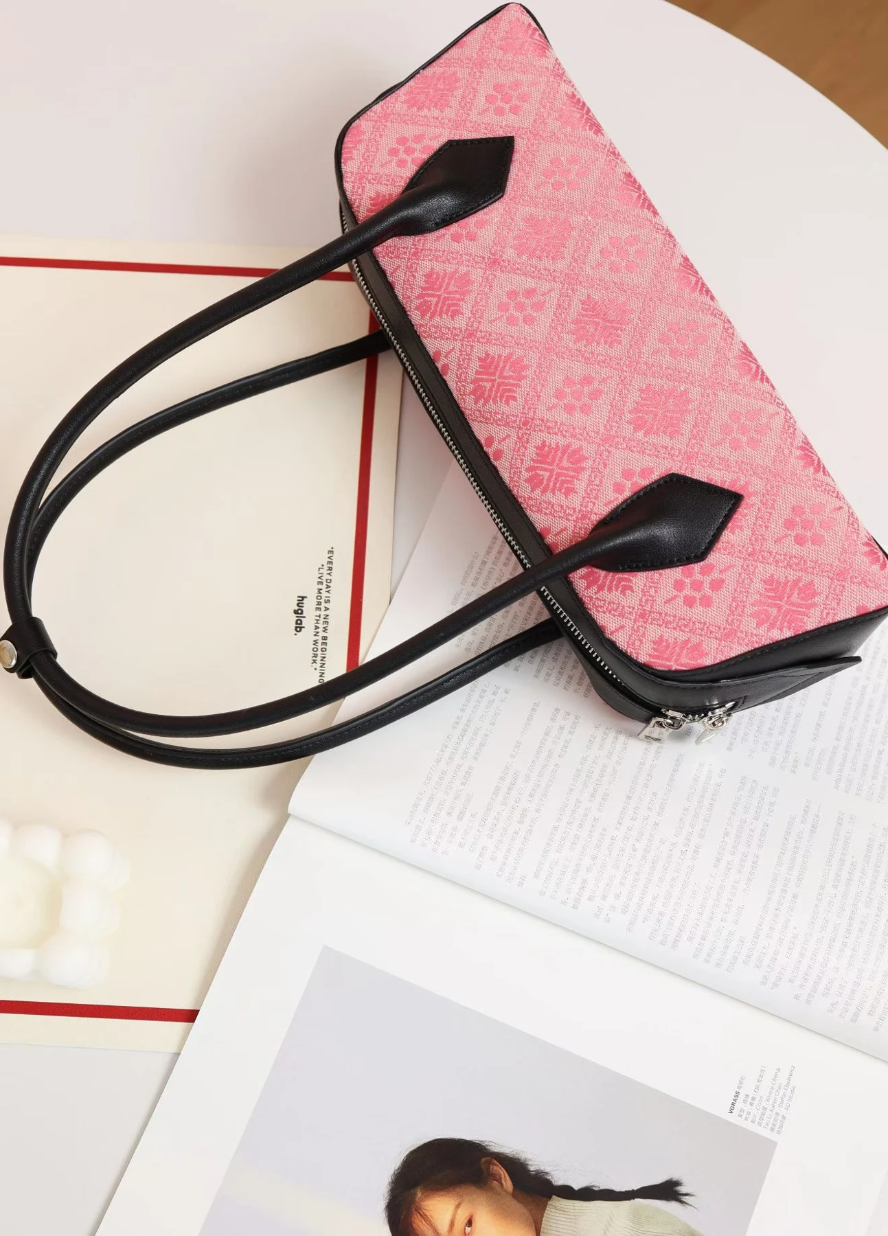 Bag assembly and finished detail — original supplier material