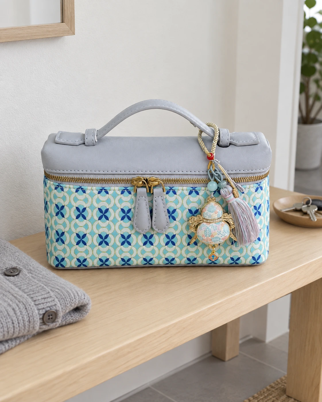 Blue Garden Bag in context